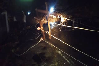 kotdwar tree fall in road