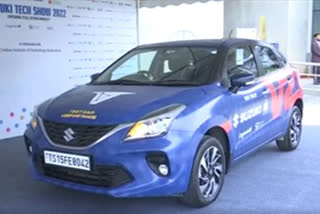 Suzuki Motors, Maruti suzuki, IIT-Hyderabad , IIT-Hyderabad showcase demo of vehicle to everything communication technology