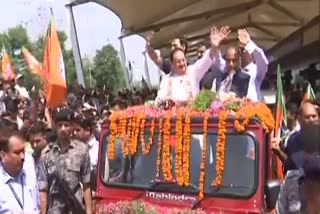 JP Nadda reached Dharamshala