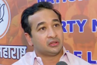 MLA Nitesh Rane criticizes AIMIM MLA Akbaruddin Owaisin in a tweet