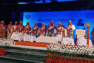 Governor Ramesh Bais attend graduation ceremony of Womens College in Ranchi