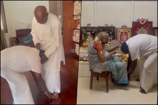 kumaraswamy-takes-blessing-from-parents-before-janata-jaladhare-program