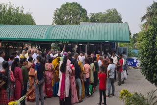 Passengers fearless of fear of Corona in Haridwar