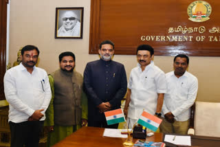 Telangana BC Commission team meets tamilnadu  CM Stalin