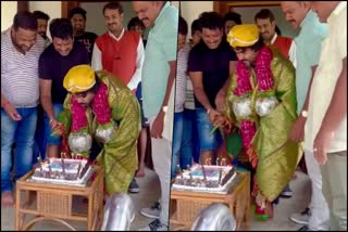 music-director-arjun-janya-celebrates-birthday-in-mysore