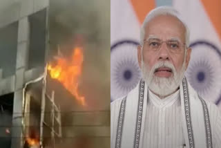 delhi mundka fire tragedy  prime minister expressed condolences  ഡൽഹിയിലെ തീപിടുത്തം ധനസഹായം പ്രഖ്യാപിച്ച് പ്രധാനമന്ത്രി