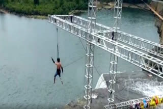 Watch: Bollywood shooting in Mini Niagara web series at Chitrakot Waterfall in Bastar