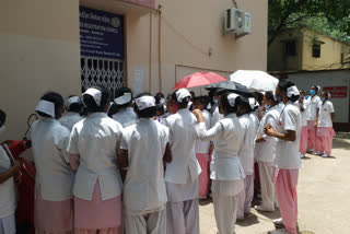 protest in Ranchi