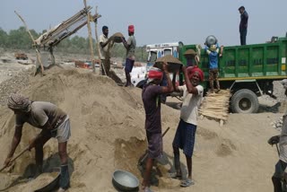 Mining in three rivers of Kumaon division