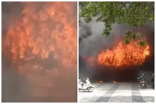 Massive fire breaks out at Guru Nanak Dev Hospital