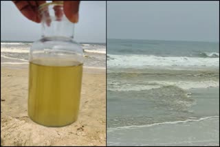 surathkal-beach-oil-spill-sample-sent-for-testing