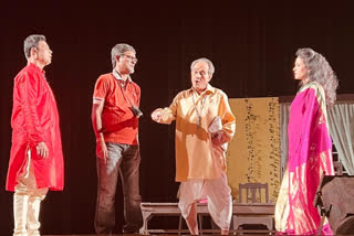 Gorur Garir Headlight, one of the longest running theatre in the country, completes golden jubilee