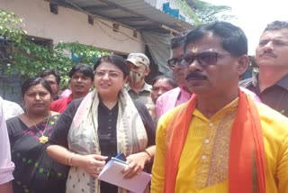 BJP leader Priyanka Tibrewal in Purba Medinipur
