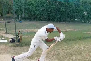 Cricket player Sumit Kushwaha