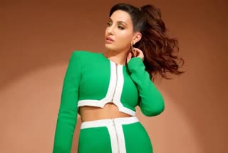 Nora Fatehi stuns in co-ord set worth Rs 79k on Dance Deewane Juniors set