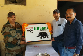 Female elephant Naming ceremony