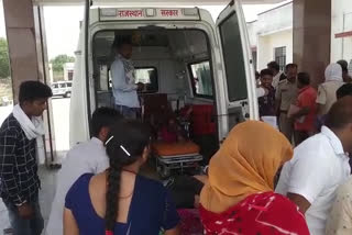 Road accident in Chittorgarh