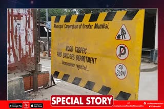 Road works in Mumbai stalled