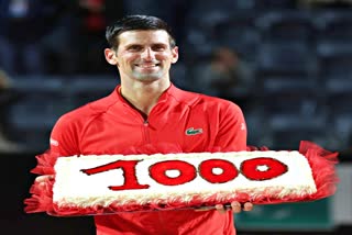 Italy Open  tennis  novak Djokovic  Stefanos Tsitsipas  1000th career win  final  sports news  इटली ओपन  टेनिस टूर्नामेंट  नोवाक जोकोविच  1000वीं जीत  फाइनल  स्टीफानोस सितसिपास