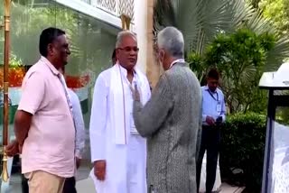 Baghel and Singhdev met in Udaipur