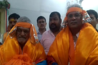 Chhattisgarh CM Bhupesh Baghel in Nathdwara