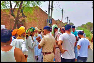 PROTEST FOR CLEAN WATER IN SIRSA