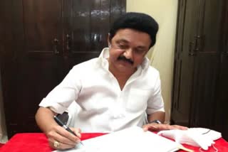 तमिलनाडु के मुख्यमंत्री एम के स्टालिन