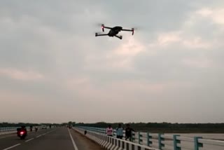 CCTV and Drone Surveillance to Stop Sand Theft from Phulhar River