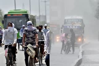 Heatwave in Delhi  IMD southwest monsoon enters Andaman and Nicobar  IMD on heatwave  ആന്‍റമാന്‍ നിക്കോബാറില്‍ കനത്ത മഴ  ഡല്‍ഹിയില്‍ താപനില കുറഞ്ഞു  കേന്ദ്ര കാലാവസ്ഥ വകുപ്പ്