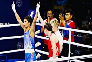 Boxing news  sports news  World Boxing Championships  Nikhat Zareen  medal  विश्व मुक्केबाजी चैंपियनशिप  इस्तांबुल  सेमीफाइनल  पदक