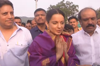 actress-kangana-ranaut-visits-tirumala-temple