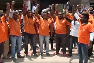 SWIGGY FOOD DELIVERY BOYS AGITATION