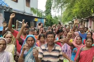 Labour Protest Against MGNREGA Corruption in Durgapur