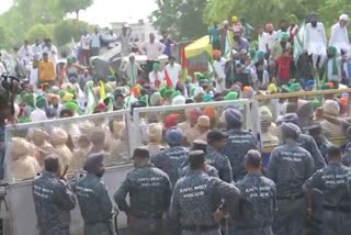 Mohali Farmers Dharna