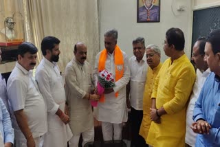 Basavaraja Horatti joined BJP today