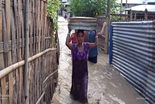 Assam Flood: ଭାସୁଛି ଆସାମ, ବନ୍ୟାରେ 4 ଲକ୍ଷରୁ ଅଧିକ ଲୋକ ପ୍ରଭାବିତ