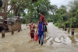 Over 4 lakh people affected in Assam floods
