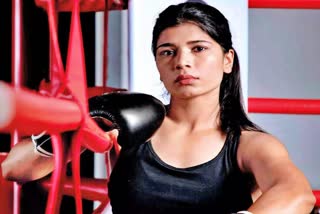 Boxer Nikhat Zareen  world championship final  मुक्केबाज निकहत जरीन  विश्व चैम्पियनशिप फाइनल  World Champion MC Mary Kom  विश्व चैम्पियन एमसी मैरीकॉम  मुक्कबाजी चैम्पियनशिप  खेल समाचार  Boxing Championship  Sports News