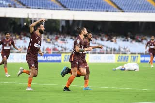 Gokulam Kerala stun Mohun Bagan 4-2 in AFC Cup debut  AFC Cup 2022  Gokulam Kerala vs Mohun Bagan  ഗോകുലം കേരള vs മോഹൻ ബഗാൻ  Gokulam kerala vs atk mohun bagan  എ എഫ് സി കപ്പിൽ ചരിത്ര വിജയം  മോഹൻ ബഗാനെ തകർത്തെറിഞ്ഞു  ഗോകുലം കേരളയ്‌ക്ക് എ എഫ് സി കപ്പിൽ ചരിത്ര വിജയം