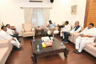 Congress ministers meet CM Hemant Soren in Jharkhand