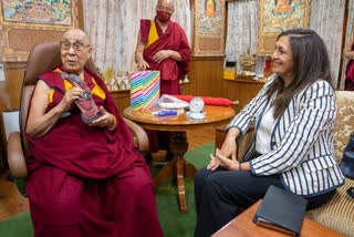 Uzra Zeya meets Tibetan spiritual leader Dalai Lama