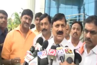 Home Minister Araga Jnanendra Visits Ramanagara