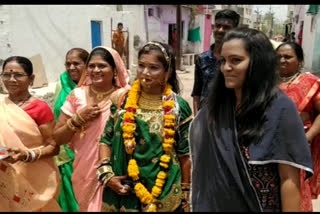 Wedding of Lakshmi Khargone violence victim