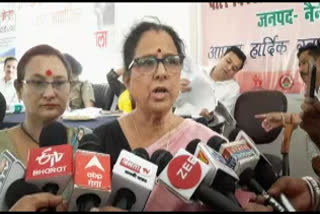 chairperson of the State Womens Commission reached Haldwani