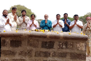 land of krantiguru lahuji salve national monument at sangamwadi in possession of committee in pune