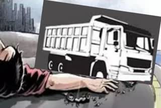 Man dragged woman with lorry for not paying more (amount) fare  accident woman died case against lorry driver c  Guntur accident woman died case against driver  ആന്ധ്രാപ്രദേശിലെ നായിഡുപേട്ടയില്‍ വാഹനം കയറി സ്‌ത്രീയ്‌ക്ക് ദാരുണാന്ത്യം  ഗുണ്ടൂരില്‍ വാഹനം കയറി സ്‌ത്രീയ്‌ക്ക് ദാരുണാന്ത്യം