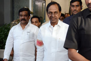 CM KCR started to Delhi for National tour