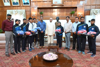 Wushu Association met Governor Ramesh Bais