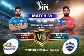 Mumbai Indians  Delhi Capitals  मुंबई इंडियंस  दिल्ली कैपिटल्स  खेल समाचार  आईपीएल 2022  आईपीएल की खबरें  आईपीएल मैच प्रीव्यू  IPL 2022  MI vs DC Live Streaming  Ricky ponting  ipl match preview  ipl latest News  ipl today match