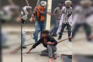 youth beaten up in karnal